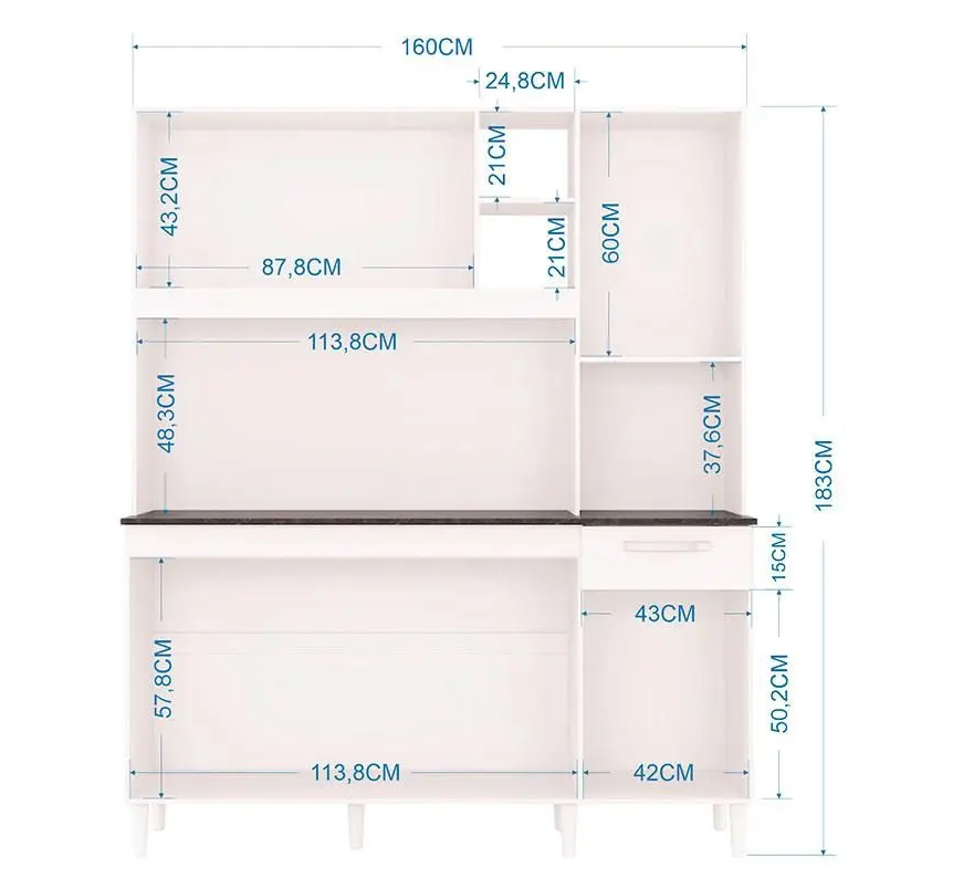 Cozinha/Kit Poquema Barbara- CH/OF - Image 2