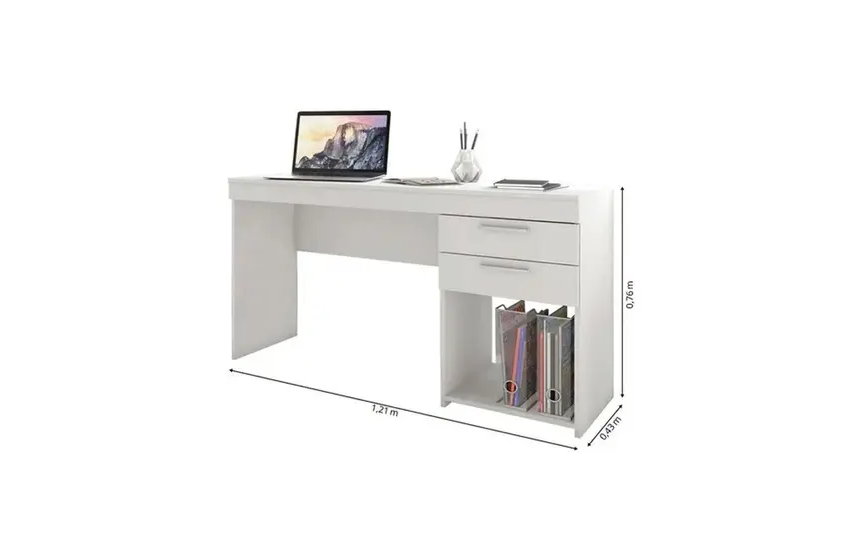 Escrivaninha Notável Office NT1020 - Branco - Image 2
