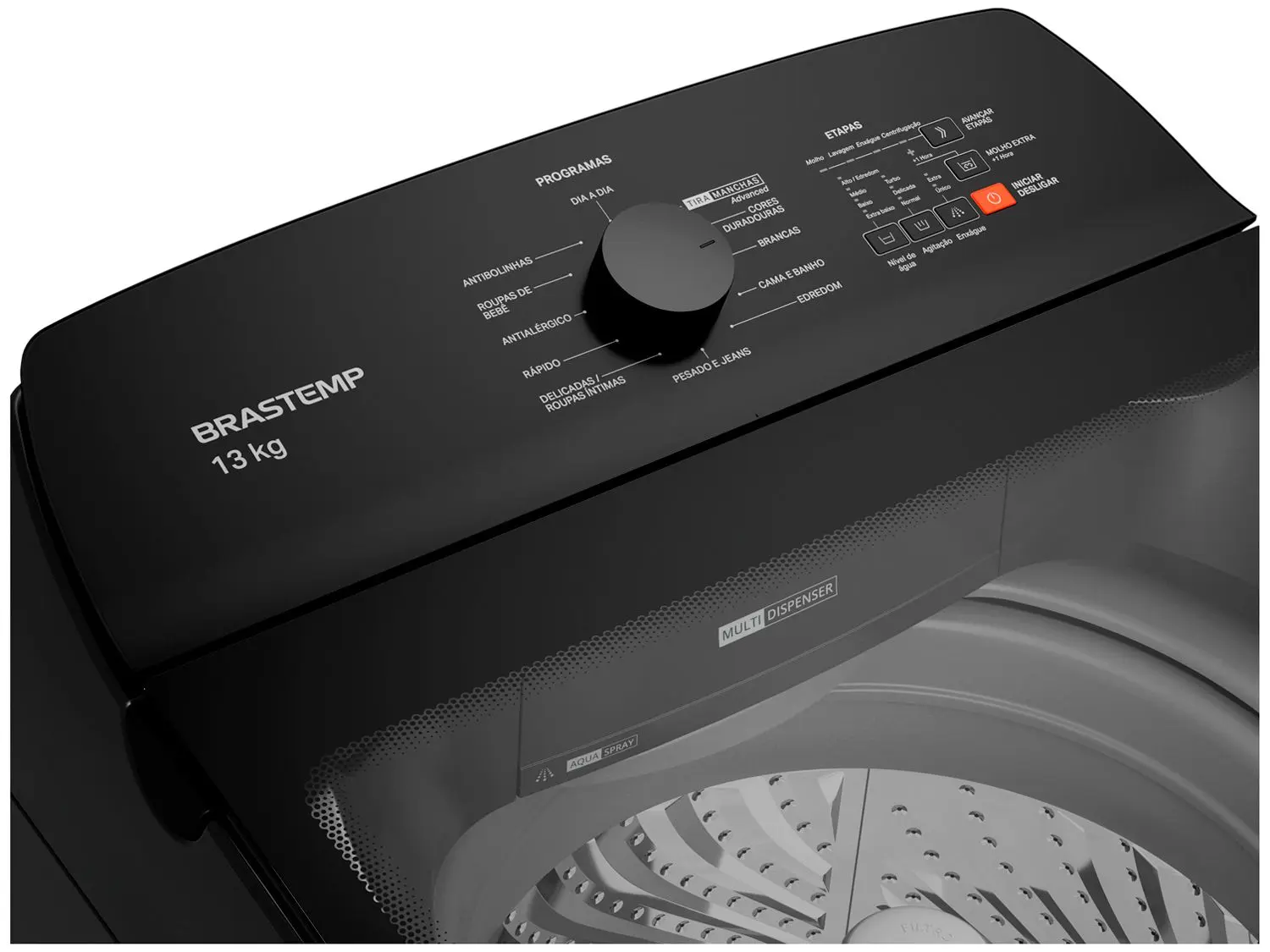 Lavadora Brastemp 13KG BMK13A9BNA -Preto(220v) - Image 2