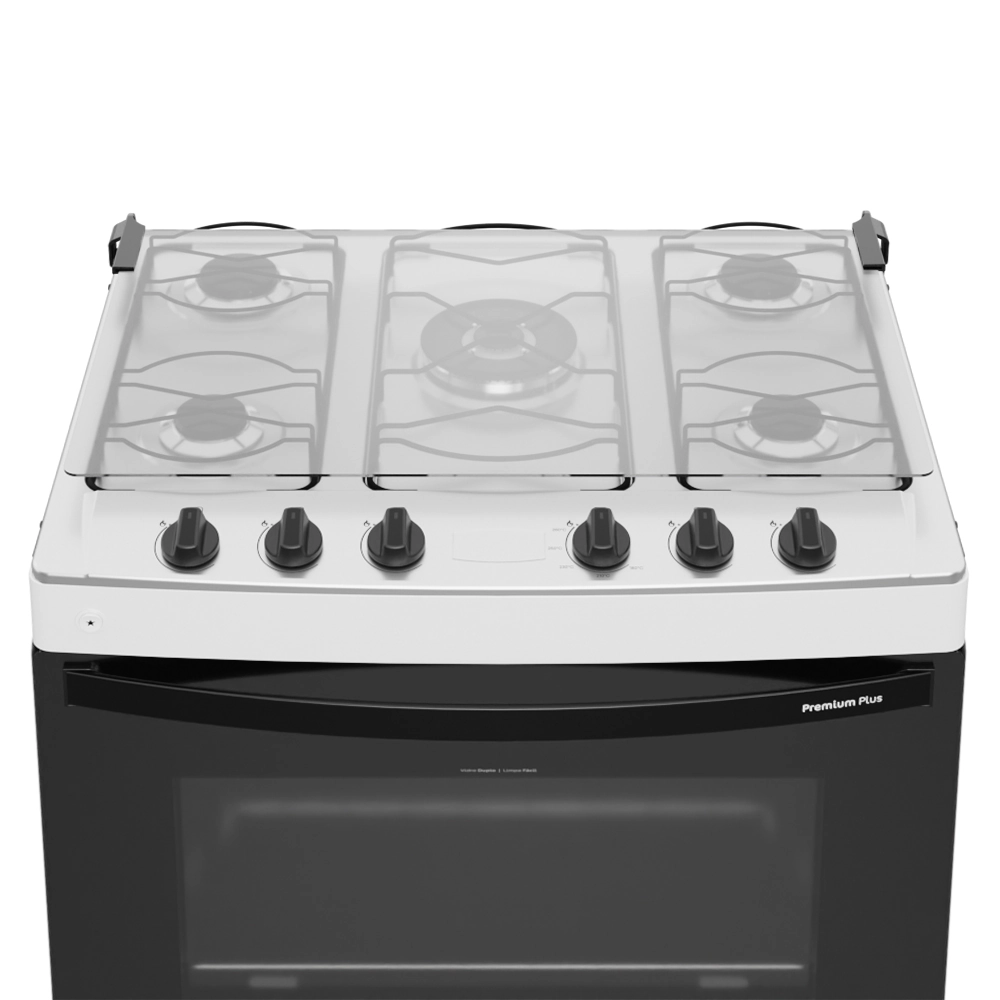 Fogão Realce Premium Plus 5Q -Branco - Image 2