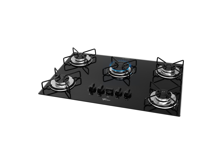 Fogão Cooktop Fischer 05Q Fit Line Trempe Esmaltada (Bivolt)