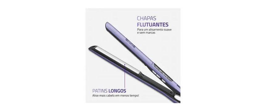 Prancha Mondial P-26 Lilas -Bivolt - Image 3