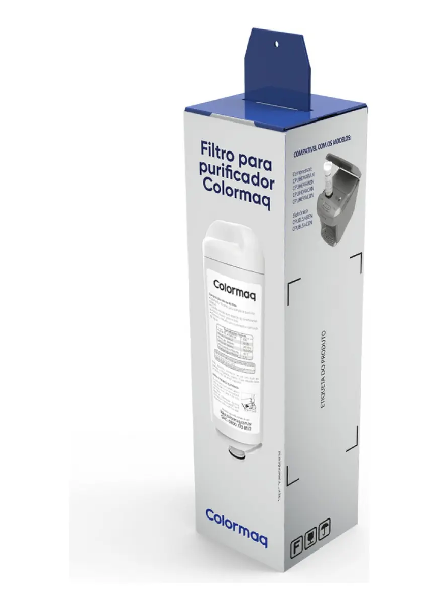 Filtro Para Purificador Colormaq Eletronico