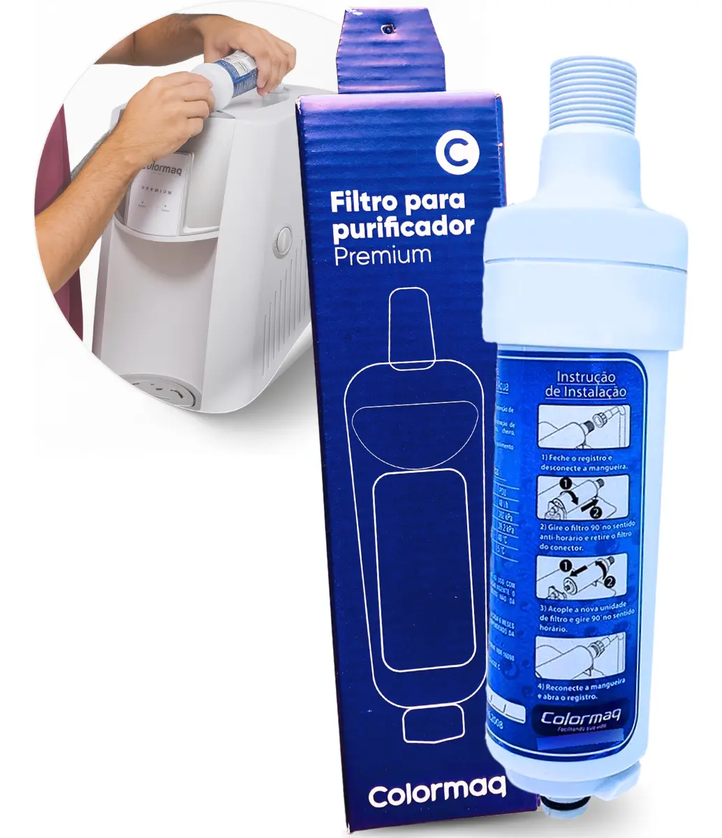 Filtro Para Purificador Premium Colormaq