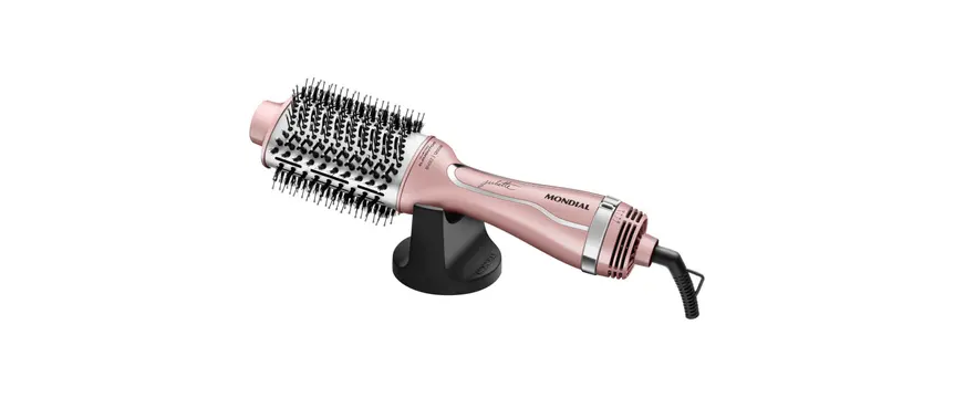 Escova Secadora Mondial ESJU01 Rose -Bivolt